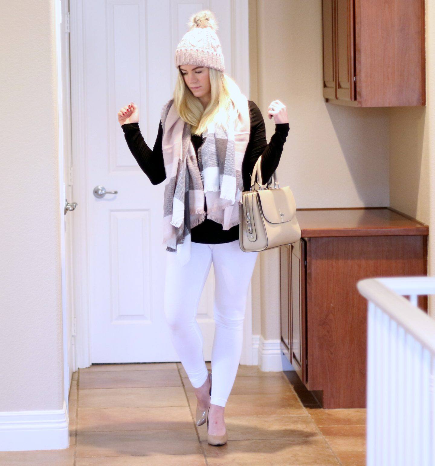 Winter Outfit: Long Sleeves and a Scarf