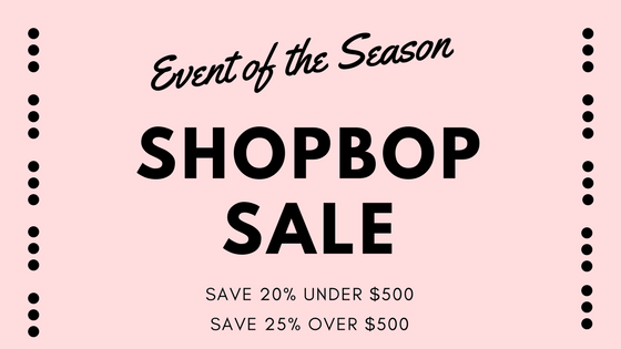 shopbop sale 2018