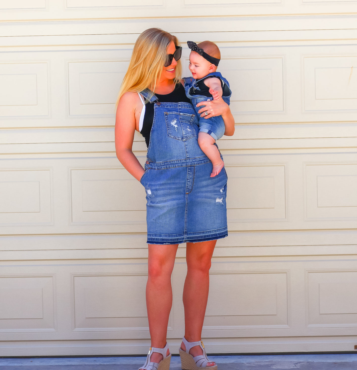 jean overalls for baby girl