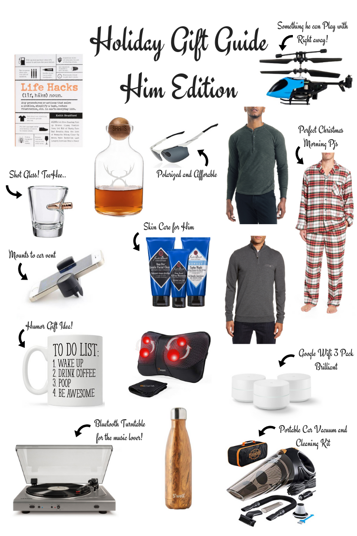Holiday Gift Guide: Him Edition