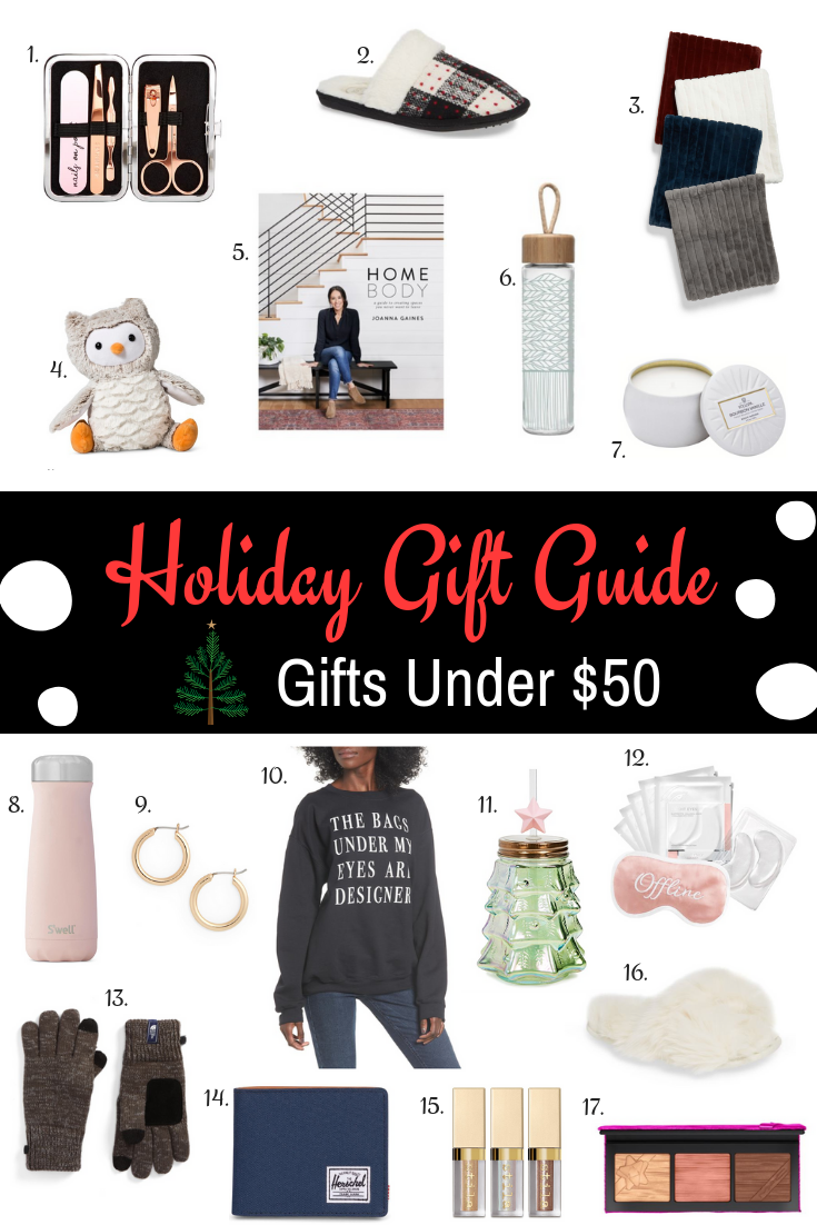Holiday Gift Guide || Gifts Under $50